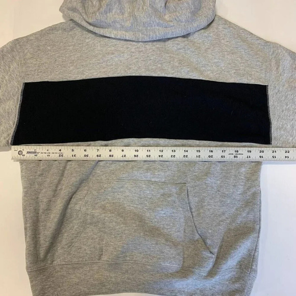Abound Women's Striped Hoodie Color Block Pullover Sweatshirt Size XS NWT - Picture 6 of 8